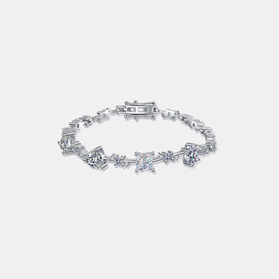 Explore More Collection - 6.2 Carat Moissanite 925 Sterling Silver Bracelet