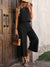 Explore More Collection - Round Neck Tank and Pocketed Pants Set