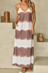 Explore More  Collection - Tie-Dye V-Neck Maxi Cami Dress