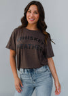 Brown Whiskey Weather Tee