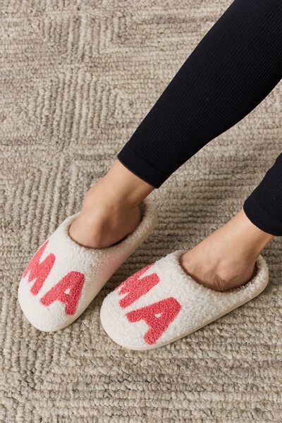 Explore More Collection - Melody MAMA Pattern Cozy Slippers