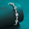 Explore More Collection - 6.2 Carat Moissanite 925 Sterling Silver Bracelet