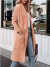 Explore More Collection - Open Front Dropped Shoulder Outerwear