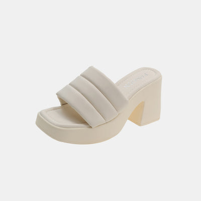 Explore More  Collection - Open Toe Block Heel Sandals