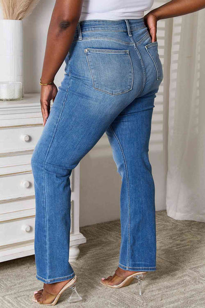 Explore More Collection - Judy Blue Full Size Bootcut Jeans with Pockets