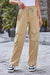 Explore More Collection - Drawstring High Waist Cargo Pants