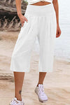 Explore More Collection - Pocketed High Waist Pants