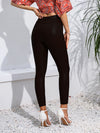 Explore More Collection - Wide Waistband Cropped Leggings