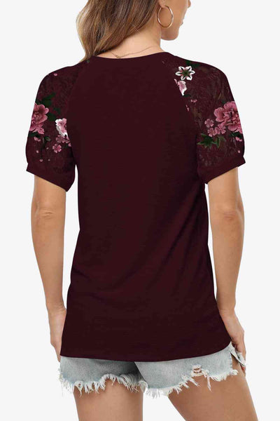 Explore More Collection - Short Sleeve V-Neck Tee