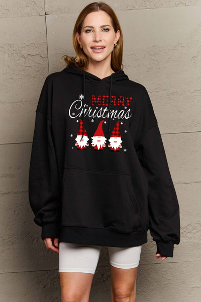 Explore More Collection - Simply Love Full Size MERRY CHRISTMAS Graphic Hoodie