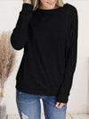 Explore More Collection - Dropped Shoulder Long Sleeve T-Shirt