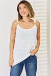 Explore More Collection - Swiss Dot Scoop Neck Cami