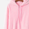 Explore More Collection - Quarter-Zip Drawstring Teddy Hoodie