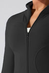Explore More Collection - Zip Up Mock Neck Active Outerwear
