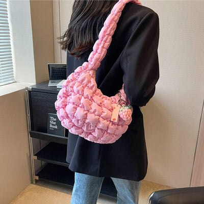 Explore More Collection - Quilted Shoulder Bag