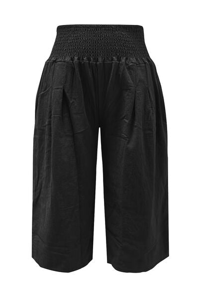 Explore More Collection - Pocketed High Waist Pants