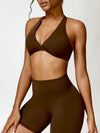 Explore More Collection - Twisted Halter Neck Active Bra