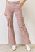 Explore More Collection - RISEN Full Size High Rise Cargo Wide Leg Jeans