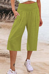 Explore More Collection - Pocketed High Waist Pants