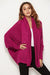 Explore More Collection - Open Front Batwing Sleeve Cardigan