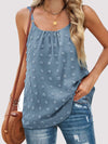 Explore More Collection - Swiss Dot Scoop Neck Cami