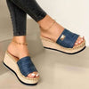 Explore More Collection - Faux Leather Open Toe Sandals