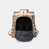 Explore More Collection - Leopard PU Leather Backpack Bag