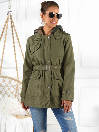 Explore More Collection - Full Size Hooded Jacket with Detachable Liner (Three-Way Wear)