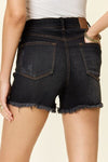 Explore More Collection - Judy Blue Full Size Tummy Control Fray Hem Shorts